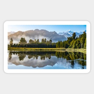 Lake Matheson 2 Sticker